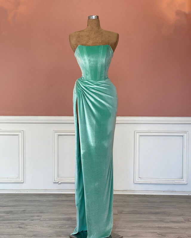 Aqua Blue Bridesmaid Dress