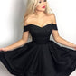 Short Black Bridesmaid Dresses