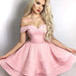 Short Pink Bridesmaid Dresses