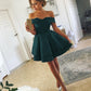 Teal Bridesmaid Dresses Short