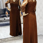 Chiffon Mother Of The Bride Dress With Sleeves