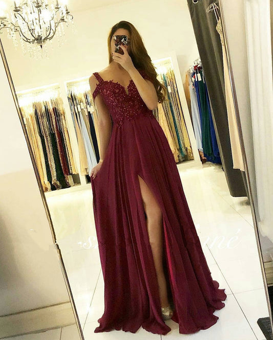 Burgundy Bridesmaid Dresses