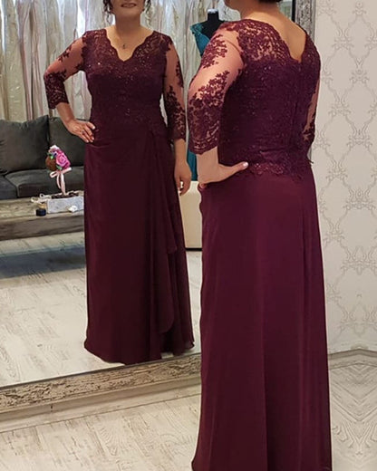 Chiffon Mother Of The Bride Dress With Sleeves Lisposa Chiffon Mother Of The Bride Dress With Sleeves Lisposa