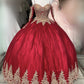 Burgundy Quinceanera Dresses 2022