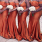 Burnt Orange Bridesmaid Dresses Remixed