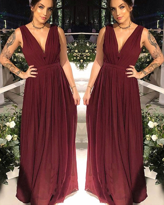 Affordable Cabernet Bridesmaid Dresses