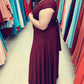 Cabernet Bridesmaid Dresses Plus Size