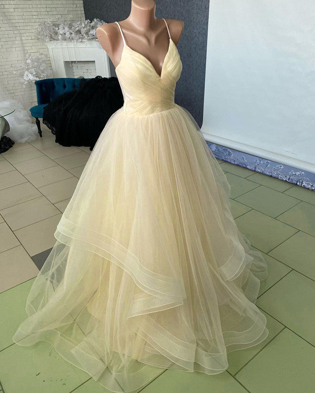 Champagne Color Wedding Dress