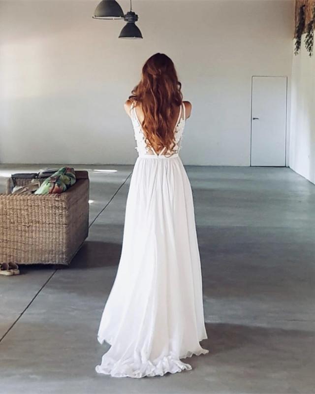 Chiffon Wedding Dress