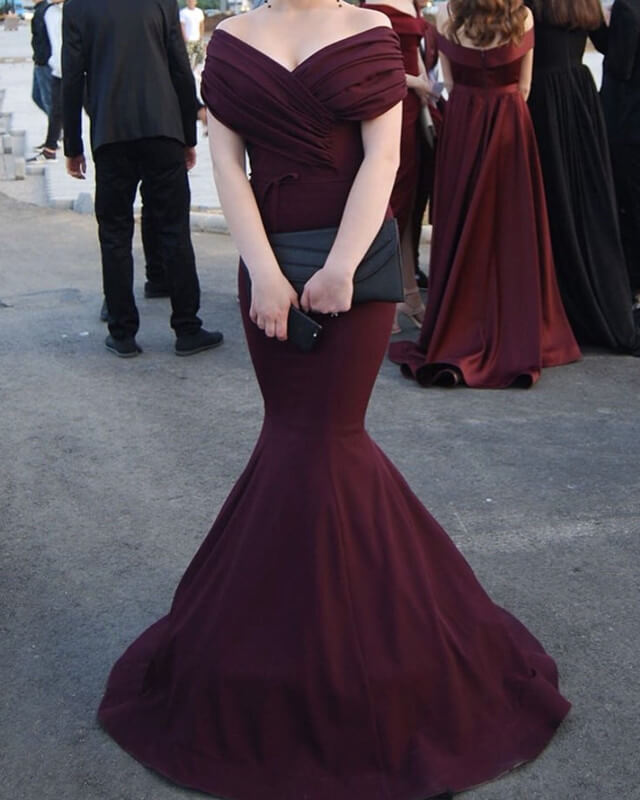 Dark Burgundy Bridesmaid Dresses