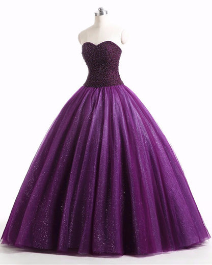 Dark Purple Wedding Dresses