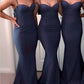 Sexy Mermaid Sweetheart Corset Bridesmaid Dresses