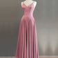 Dusty Pink Bridesmaid Dresses Ankle Length