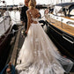 Tulle Embroidery Wedding Dresses Destination