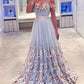 Light Blue Prom Dresses 2021