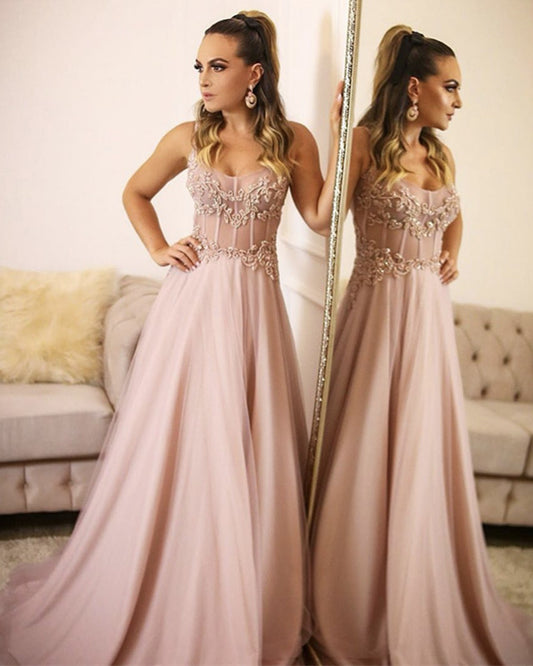 Pink Evening Dress