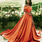 Fall Orange Bridesmaid Dresses