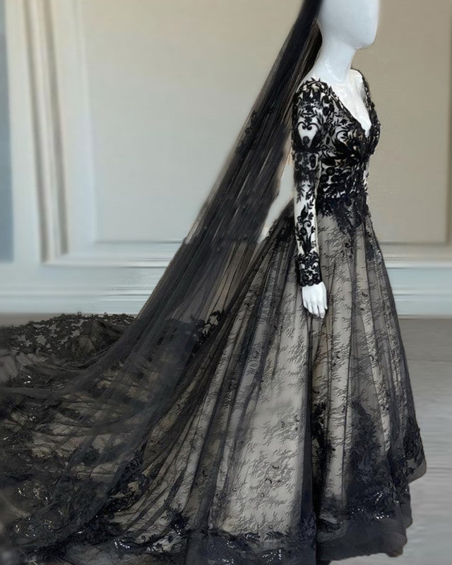 Gothic Wedding Gown