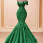 Forest Green Prom Dresses Mermaid