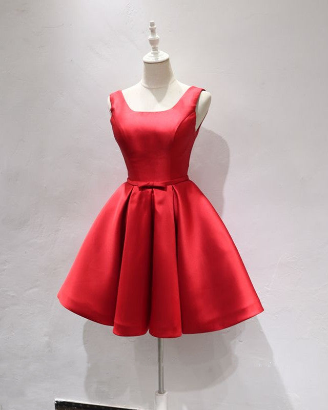 Satin Homecoming Dresses