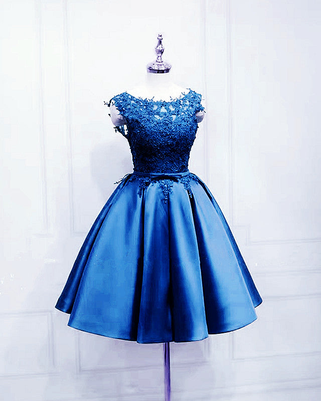 Navy Blue Homecoming Dresses 2020 Short