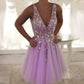 Lilac Homecoming Dresses 2020