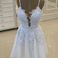 White Lace Wedding Dress Short