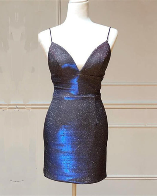 Metallic Homecoming Dresses Bodycon