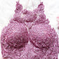 Short Mauve Lace Halter Chiffon Homecoming Dress