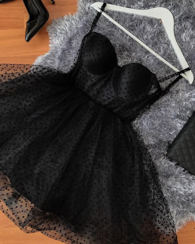 Black Corset Homecoming Dresses 2023