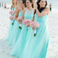 Boho-Chic-Tulle-Beach-Bridesmaid-Dresses-For-Bridal-Party