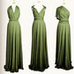 Olive Green Bridesmaid Dresses Infinity