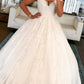 Off The Shoulder Lace Wedding Dress