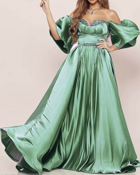 Lila Gown-Sage