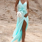 Light Blue Beach Bridesmaid Dresses