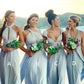 Light Blue Bridesmaid Dresses Infinity