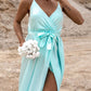 Light Blue Beach Bridesmaid Dresses