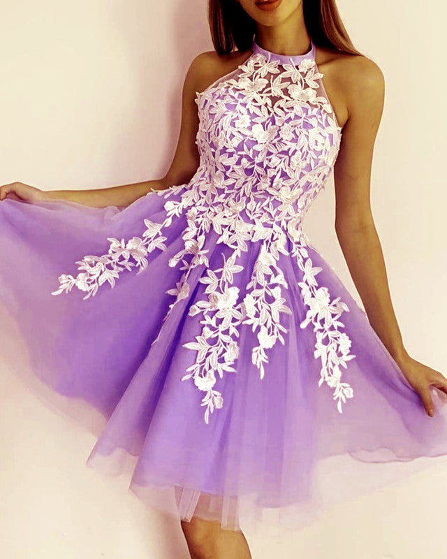 Lilac Prom Dresses 2022 Short