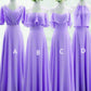 Mixed Style Beach Bridesmaid Dresses Chiffon