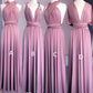 Dusty Rose Bridesmaid Dresses Convertible Chiffon Infinity Dress