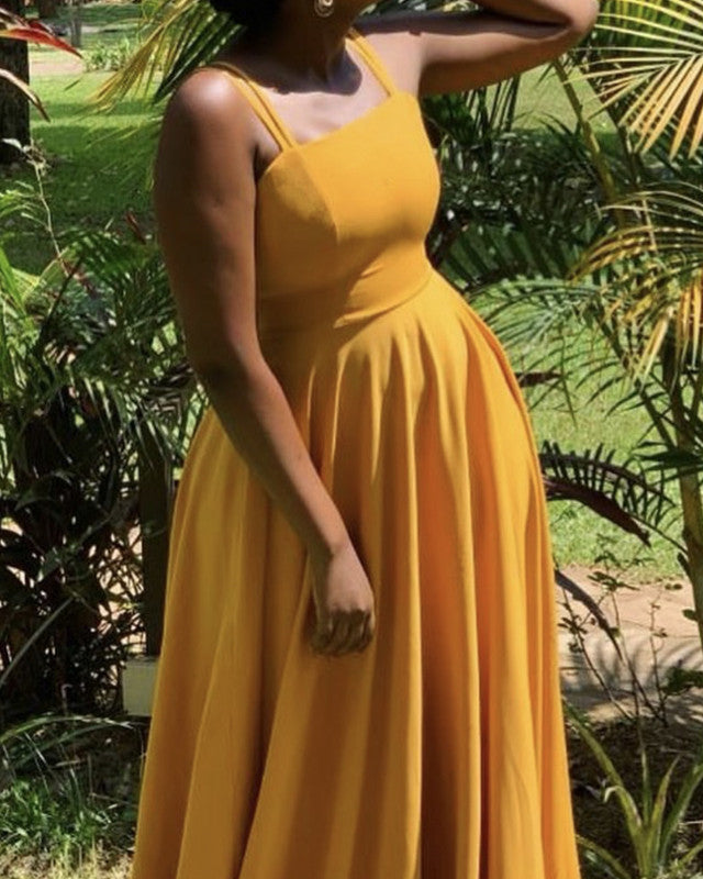 Multi-Straps Bridesmaid Dresses Long Strapless