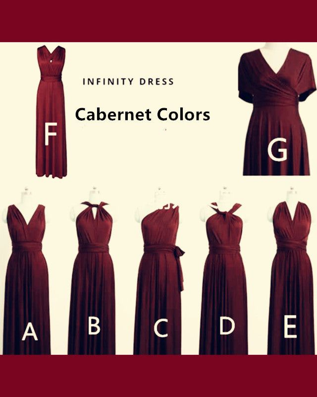 Cabernet Plus Size Bridesmaid Dresses Infinity