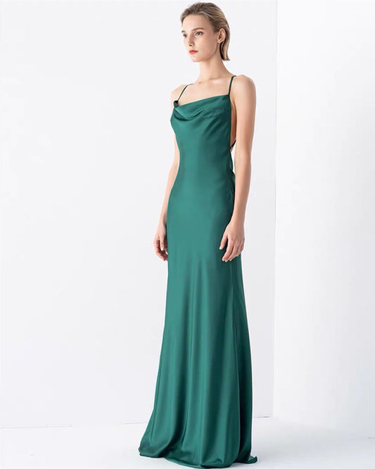 Hunter Green Prom Dresses Mermaid