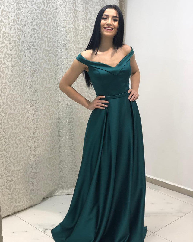Long Formal Dresses Off The Shoulder