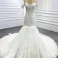 Mermaid Lace Wedding Off The Shoulder Bridal Gowns