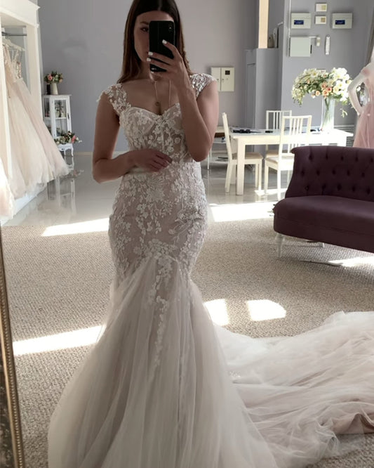 Mermaid Sweetheart Wedding Dresses