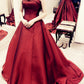 Burgundy Wedding Gowns
