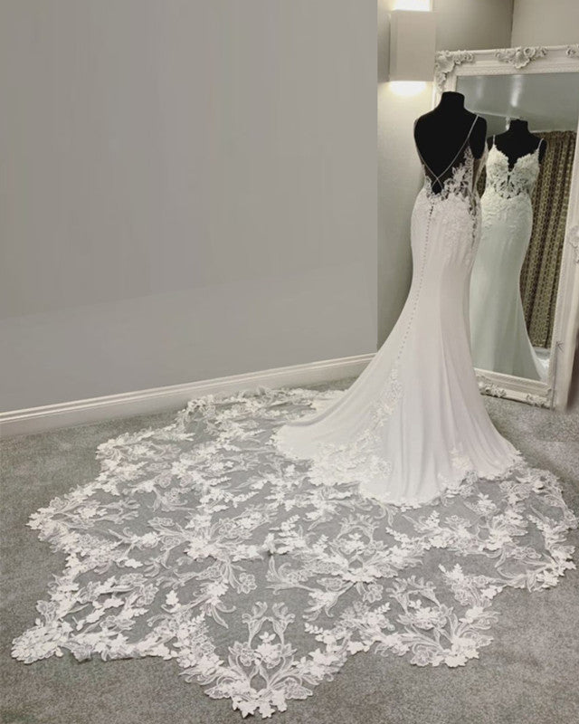 paris hilton dress 2000s Halter Mermaid Wedding Dress Lace Open Back