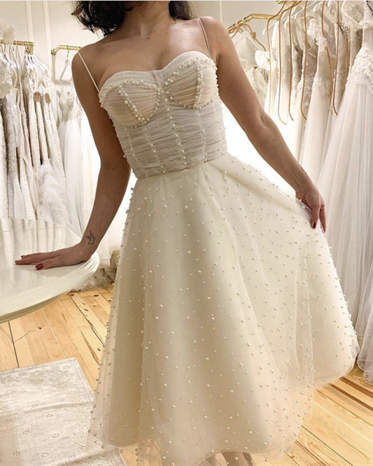 Short Corset Wedding Dresses