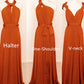 Burnt Orange Inifity Dresses Bridesmaid